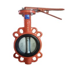 BUTTERFLY-VALVE-LEVER-OPERATED-VITON-SEALS-SS-304-DISC