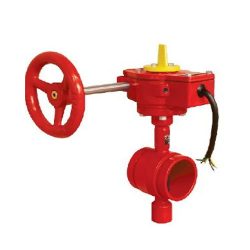 BUTTERFLY-VALVE-MONITORED-GEARBOX-OPERATED-GROOVED-PATTERN